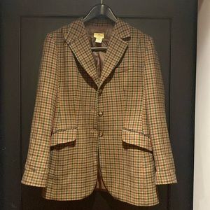 Vintage Limited Houndstooth wool blazer